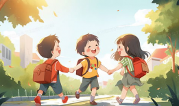 漫画牵小孩,牵小孩的温馨瞬间